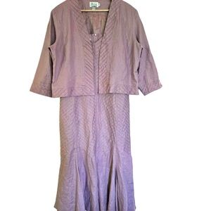 Beautiful J Song Linen Dress and Jacket - 16